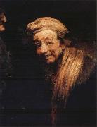REMBRANDT Harmenszoon van Rijn The Artist as Zeuxis china oil painting artist